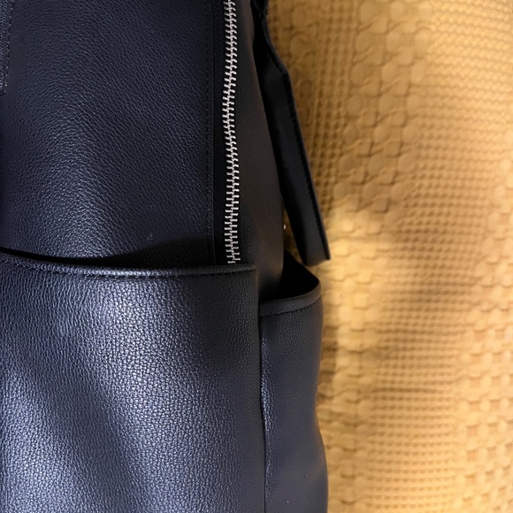 Tumi black leather style backpack- women main image 9